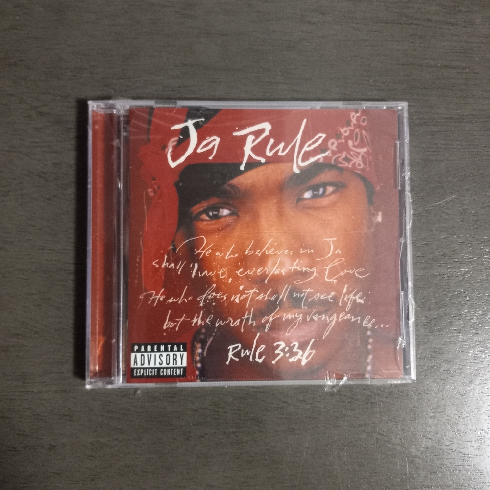 2000 Ja Rule 3:36 Rule Cd New Sealed